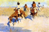 Frederic Remington - Pool in the Desert